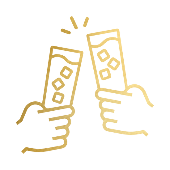 icon of two hands cheersing