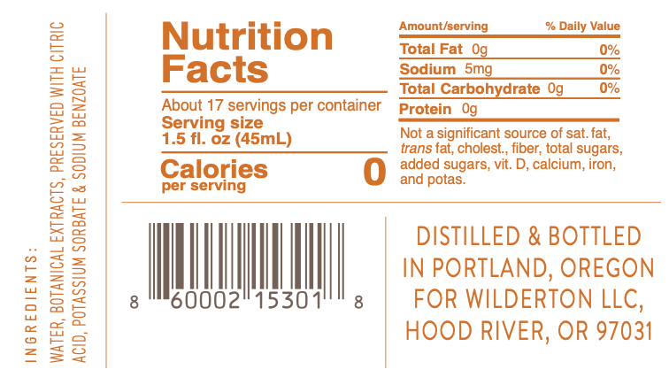 lustre nutritional label